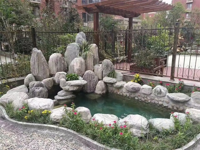 哈密家庭庭院水景设计