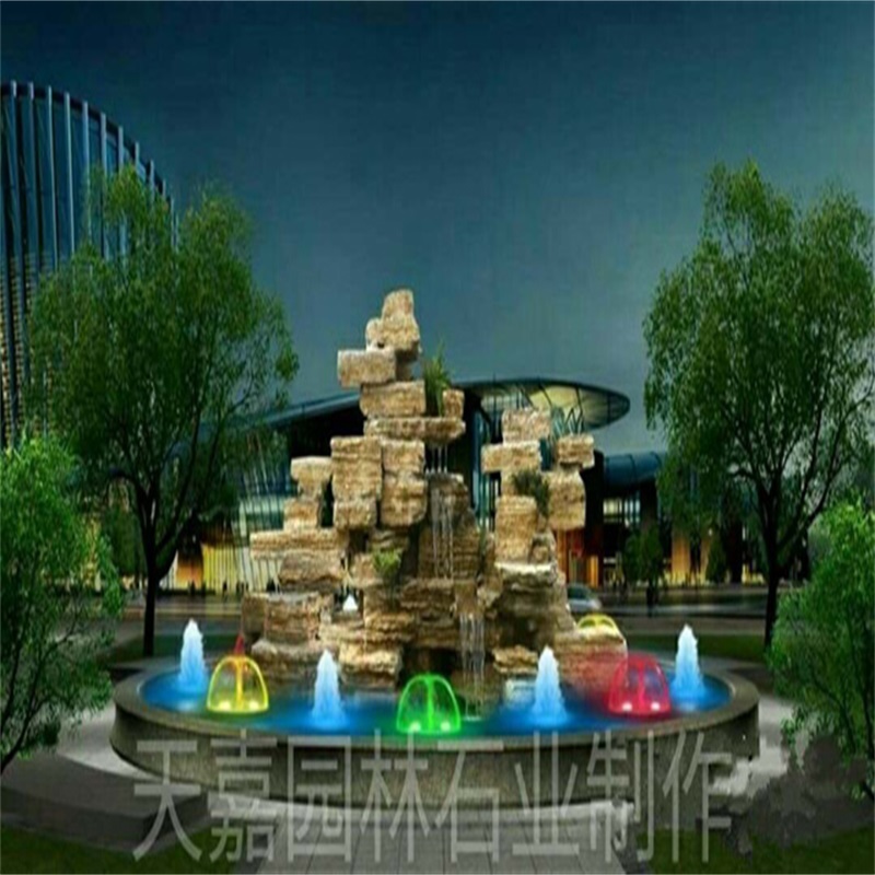 哈密水幕墙喷泉设计